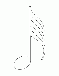 Music and art both are integral to develop a child's creative faculty. Musical Notes Coloring Pages As Simple And Fun As A Color By Coloring Home