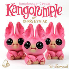 Chris Ryniak Set To Release His Raspberry Cream Kangorumple Art Toys Design Art Toy Fantasy Art Dolls