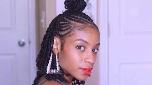 How To Wear Natural Hair Braid Styles Human Hair Exim
