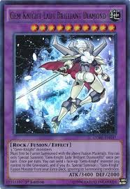 Diamond knight uit core set 2020. Gem Knight Lady Brilliant Diamond Yugioh Trollandtoad