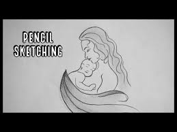 Mothers Day Special Drawing Drawing For Mothers Day Pencil Sketching Youtube Pencil Sketch Pencil Drawings For Beginners Mothers Day Special