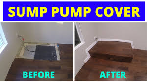 You will want to dig the sump hole at least 12 deeper than the sump liner. Sump Pump Cover Hardwood Floor Youtube
