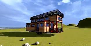 Transforming Tiny House On Wheels Too Cool Or Too Much Tiny House On Wheels House On Wheels Tiny House Exterior