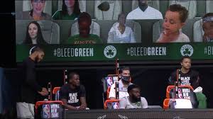 During their championship runs with the bulls, armstrong and pippen played in front the virtual fan experience was enjoyable, and something that few of us will get to say we experienced in our lifetimes. Jayson Tatum S Son Deuce Stays Up Past Bedtime To Say Hi During Celtics Game Youtube