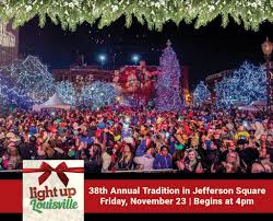 Light Up Louisville Louisville Events Louisville Downtown Partnership Louisville Train Rides Jefferson Street