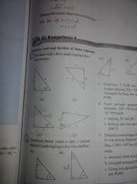 Nyatakanlah jawaban anda dalam bentuk paling sederhana. Tentukan Nilai X Dan Y Pada Segitiga Siku Siku Berikut Brainly Co Id
