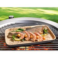 Grillring die edelstahl grillplatte für feuerschalen. Romertopf Lafer Bbq Plancha Rechteckig Mit Grillnoppen 33 X 22 X 3 4 Cm Keramik Grillplatte Grill Backofen Und Herd Bis 900 C