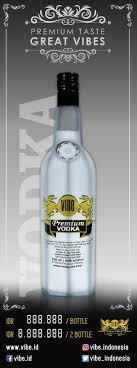 Vibe Premium Vodka Premium Taste Great Vibes