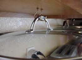 Smart Pot Lid Storage Flying Saucers Under The Cabinets Kitchen Hacks Organization Kitchen Storage Solutions Kitchen Cabinet Storage
