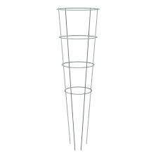 Gardener S Blue Ribbon 54 In Galvanized Tomato Cage 901592a Tomato Cages Plant Cages Home Depot