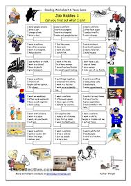 Job Riddles 1 Easy English Lessons Learn English Teaching English