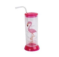 Vragen worden altijd binnen 2 uur beantwoord! Children S Plastic Flamingo Tumbler Straw Buy Promotional Products Uk Branded Merchandise Promotional Items Corporate Gifts