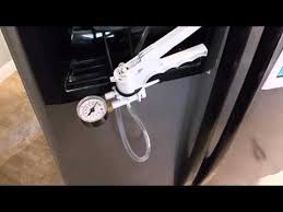How to clean refrigerator water dispenser mold. Whirlpool Water Dispenser Water Line Purging With Vinegar Youtube