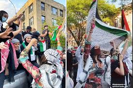 Maybe you would like to learn more about one of these? Supermodel Bella Hadid Protests In The Streets Of New York In Support Of Palestinians Gulftoday
