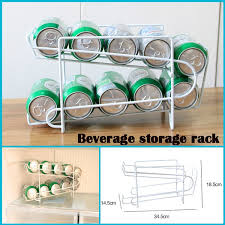 It has a versatile design and is ideal for homes that have both traditional or cottage interiors. Cans Storage Holders Racks Beverage Soda Coke Beer Can Dispenser Storage Rack Refrigerator Kitchen Organizer Tools Wish