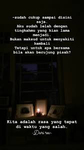 Tujuan kita mau kemana sih ma sebenarnya? Bertahun Sudah Kita Bersama