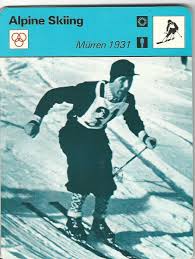 1977-79 Sportscaster Card, #37.24 Alpine Skiing, Walter Prager