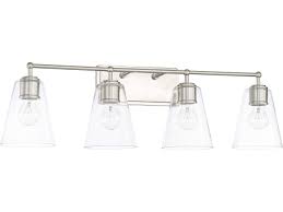Capital Lighting Brushed Nickel Four Light Vanity Light 121741bn 431
