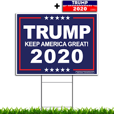 Vibe Ink President Donald Trump Keep America Great 2020 Political Campaign Rally Yard Sign 24 X18 Included Metal Stake Made In America Waterproof Double Sided Print Walmart Com Walmart Com See more of trump 2020 keep america great on facebook.