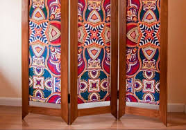 A folding screen room divider will have at least three panels secured to one another with hinges. How To Make A Folding Screen With Removable Fabric Panels