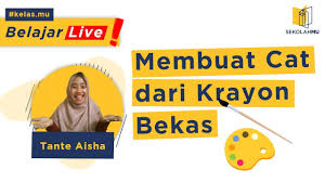 Menggunakan cat air atau cat akrilik, membuat hasil gambar menakjubkan, karena untuk media cat air, biasanya digunakan kertas khusus yang bisa kita gunakan untuk nay! Membuat Cat Dari Krayon Bekas Youtube