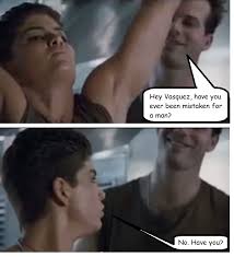 Space Marines Senryu In The Movie Aliens Hudson And Vasquez Aliens Movie Sci Fi Films Funny Movies