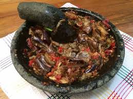 Penasaran sama sate lilit tempe. Sambal Terong Rasa Persatuan Halaman 1 Kompasiana Com