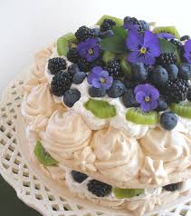 Spoon half the mixture onto an oven tray, shape it so as to resemble a bird's nest and repeat with the other half of the mixture. Tiered Crown Pavlova Meringue Cake Craftybaking Formerly Baking911