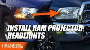 Get answers to all your questions. Change Out Ram Reflector Headlights To Projector Headlights With This Harness Youtube