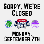 Closed - Labor Day — CSMC
