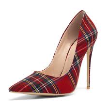 Shop women's heels and see our entire collection of women's block heels, clog heels, heel sandals and more. Wetkiss Women S Pumps Stiletto Heels Chunky Block Heels Slip On Red Black High Heels Shoes A Red 11 Buy Online At Best Price In Uae Amazon Ae