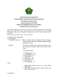 Maybe you would like to learn more about one of these? Top Pdf Kisi Kisi Tulis Soal Usbn Pai Sma Tahun Pelajaran 2013 2014 123dok Com