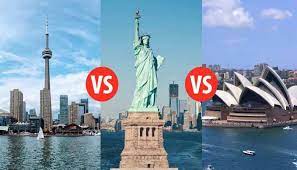329.26 million vs 25.456 million. Canada Vs Usa Vs Australia Where To Study Abroad