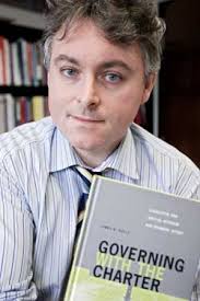 Author's first book lays down the law