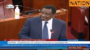 Wajir governor has been impeached. Orengo On Impeachment Of Wajir Governor Abdi Mohamud Youtube