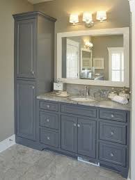 The single vanity set is crafted of solid birch wood, with an undermount rectangular ceramic sinks. Bathroom Vanity And Linen Cabinet Combo You Ll Love In 2021 Visualhunt