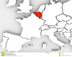 Rues, boulevards, places publiques, des attractions. Le Pays 3d De La Belgique Soustraient Le Continent Illustre De L Europe De Carte Illustration Stock Illustration Du Atlas Bruxelles 31479097