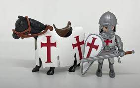 Playmobil Templario Custom Cruzado knight Templar Chevalier Templier  Templare | eBay