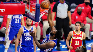 There have been some philadelphia 76ers players who've picked up their game during this second round series against the atlanta hawks. Joel Embiid Is Carrying The Philadelphia 76ers On A Bad Knee It S Time For Ben Simmons Others To Step Up Vs Atlanta Hawks 6abc Philadelphia