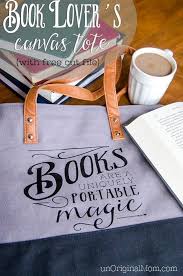 Book Lover S Canvas Tote Bag Gift Unoriginal Mom Book Lovers Craft Bags Canvas Tote Bags