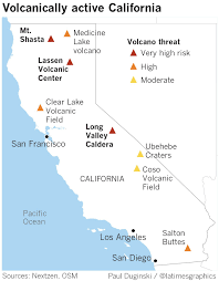 3 California Volcanoes Are At The Top Of Federal Volcano Threat List Volcano California Volcano Medicine Lake