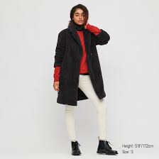 Uniqlo shanghai store (global flagship store) china: Damen Gefutterter Fleecemantel Uniqlo