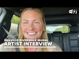 ARTIST INTERVIEW: Danville Riverwalk Trail muralist speaks about her  inspiration
