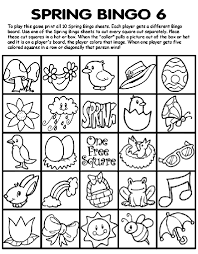 Plus, it's more than crayola crayons or markers on sale—we have toys, art supplies, kits, and more at incredible prices. Spring Bingo 6 Coloring Page Crayola Com