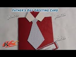 If using as stencil then place the glue isn't necessary to secure the collar but can be added. Diy Easy Father S Day Shirt With Tie Card How To Make Jk Arts 240 Teachers Day Card Father S Day Greeting Cards Dad Birthday Card