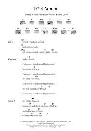 Enjoy.i get around (remastered) · the beach boysthe beach boys classics. I Get Around Noten The Beach Boys Akkorde Liedtexte Fur Gitarre