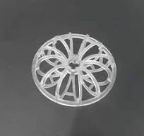 [Hot Item] Plastic Random Packing PVC Teller Rosette Ring for Scrubbing