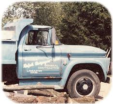 Image result for Contractors Yellow 1964 Truck