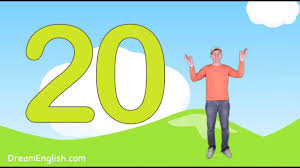 20 is a pronic number. Let S Count To 20 Song For Kids Youtube