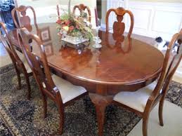 4.0 out of 5 stars. Queen Anne 8ft Oval Cherry Dining Set 6 Dining Chairs On Popscreen